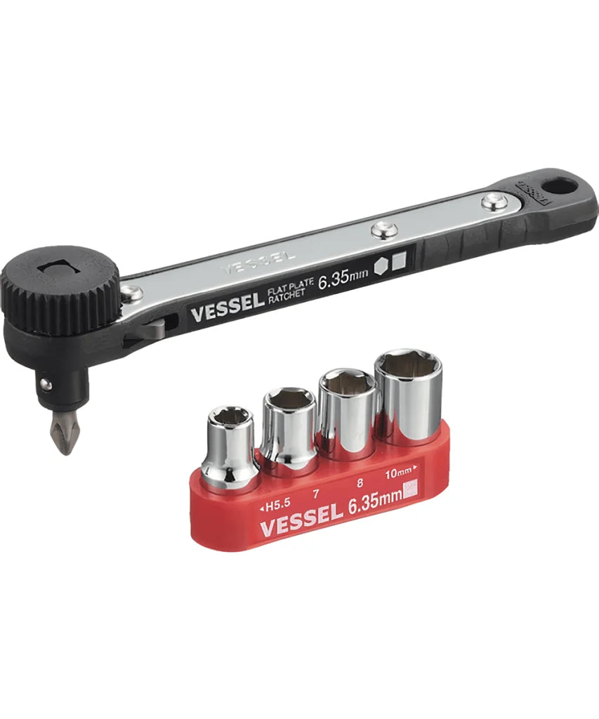 ベッセル - VESSEL 板ラチェットソケットドライバーセット ベッセル Screwdriver Bits